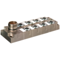Murr Elektronik MVP-METALL, 8XM12, 5POLE, M23 19POL. CON., Connector exit frontside, without LED's 8000-58522-0000000